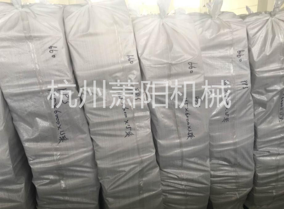 杭州客户除尘布袋包装发货中