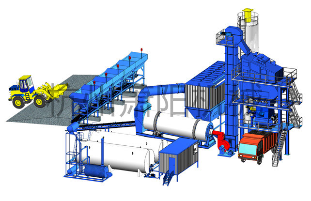 布袋除尘器应用于沥青混凝土站